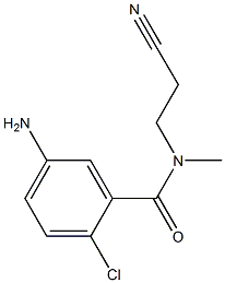  5-amino-2-chloro-N-(2-cyanoethyl)-N-methylbenzamide