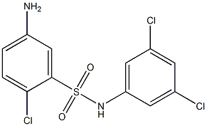 5-amino-2-chloro-N-(3,5-dichlorophenyl)benzene-1-sulfonamide