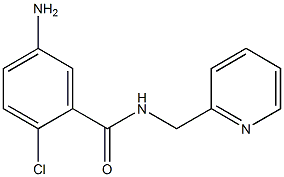  5-amino-2-chloro-N-(pyridin-2-ylmethyl)benzamide