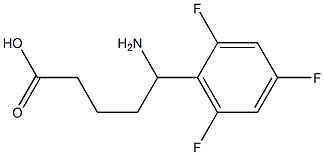 5-amino-5-(2,4,6-trifluorophenyl)pentanoic acid
