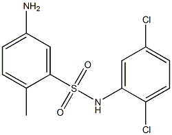 5-amino-N-(2,5-dichlorophenyl)-2-methylbenzene-1-sulfonamide Structure