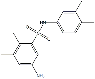 5-amino-N-(3,4-dimethylphenyl)-2,3-dimethylbenzene-1-sulfonamide