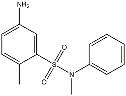 5-amino-N,2-dimethyl-N-phenylbenzene-1-sulfonamide