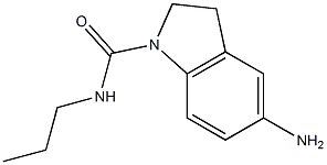 5-amino-N-propyl-2,3-dihydro-1H-indole-1-carboxamide Structure