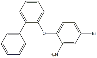 5-bromo-2-(2-phenylphenoxy)aniline Structure