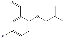 5-bromo-2-[(2-methylprop-2-en-1-yl)oxy]benzaldehyde