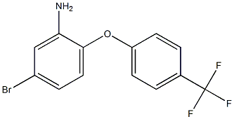 5-bromo-2-[4-(trifluoromethyl)phenoxy]aniline