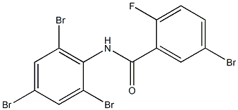 5-bromo-2-fluoro-N-(2,4,6-tribromophenyl)benzamide