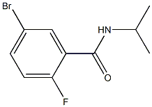 5-bromo-2-fluoro-N-isopropylbenzamide Structure