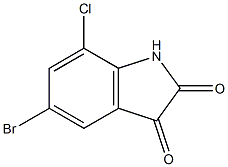  5-bromo-7-chloro-1H-indole-2,3-dione