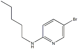 5-bromo-N-pentylpyridin-2-amine Structure