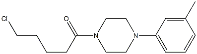  5-chloro-1-[4-(3-methylphenyl)piperazin-1-yl]pentan-1-one