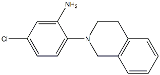 5-chloro-2-(1,2,3,4-tetrahydroisoquinolin-2-yl)aniline Structure