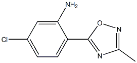 5-chloro-2-(3-methyl-1,2,4-oxadiazol-5-yl)aniline