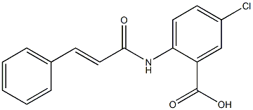 5-chloro-2-(3-phenylprop-2-enamido)benzoic acid