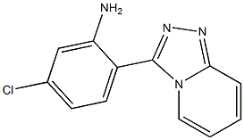 5-chloro-2-[1,2,4]triazolo[4,3-a]pyridin-3-ylaniline
