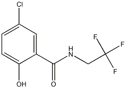 5-chloro-2-hydroxy-N-(2,2,2-trifluoroethyl)benzamide