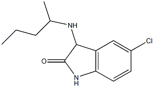 5-chloro-3-(pentan-2-ylamino)-2,3-dihydro-1H-indol-2-one