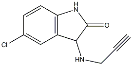  5-chloro-3-(prop-2-yn-1-ylamino)-2,3-dihydro-1H-indol-2-one