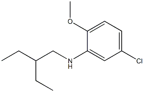 5-chloro-N-(2-ethylbutyl)-2-methoxyaniline