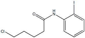 5-chloro-N-(2-iodophenyl)pentanamide Structure