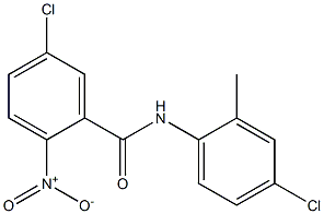 5-chloro-N-(4-chloro-2-methylphenyl)-2-nitrobenzamide