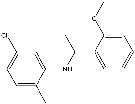  5-chloro-N-[1-(2-methoxyphenyl)ethyl]-2-methylaniline