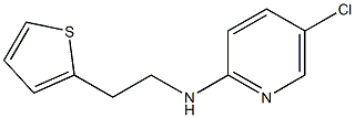 5-chloro-N-[2-(thiophen-2-yl)ethyl]pyridin-2-amine Struktur