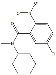 5-chloro-N-cyclohexyl-N-methyl-2-nitrobenzamide