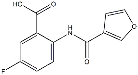 5-fluoro-2-(3-furoylamino)benzoic acid|