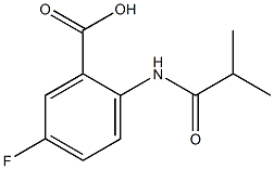 5-fluoro-2-(isobutyrylamino)benzoic acid