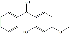  5-methoxy-2-[phenyl(sulfanyl)methyl]phenol