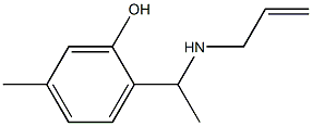  5-methyl-2-[1-(prop-2-en-1-ylamino)ethyl]phenol