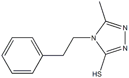  5-methyl-4-(2-phenylethyl)-4H-1,2,4-triazole-3-thiol