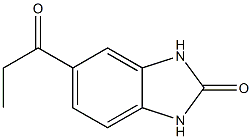 5-propanoyl-2,3-dihydro-1H-1,3-benzodiazol-2-one,,结构式