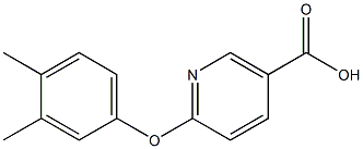 6-(3,4-dimethylphenoxy)nicotinic acid