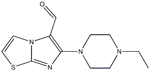 6-(4-ethylpiperazin-1-yl)imidazo[2,1-b][1,3]thiazole-5-carbaldehyde|