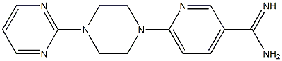 6-(4-pyrimidin-2-ylpiperazin-1-yl)pyridine-3-carboximidamide|