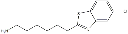 6-(5-chloro-1,3-benzothiazol-2-yl)hexan-1-amine