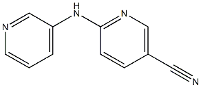 6-(pyridin-3-ylamino)nicotinonitrile Structure