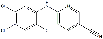  6-[(2,4,5-trichlorophenyl)amino]pyridine-3-carbonitrile