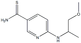6-[(2-methoxy-1-methylethyl)amino]pyridine-3-carbothioamide