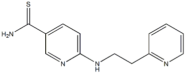 6-[(2-pyridin-2-ylethyl)amino]pyridine-3-carbothioamide