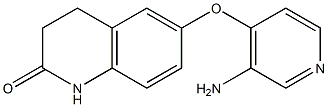 6-[(3-aminopyridin-4-yl)oxy]-1,2,3,4-tetrahydroquinolin-2-one