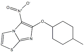  6-[(4-methylcyclohexyl)oxy]-5-nitroimidazo[2,1-b][1,3]thiazole