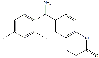 6-[amino(2,4-dichlorophenyl)methyl]-1,2,3,4-tetrahydroquinolin-2-one|