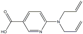 6-[bis(prop-2-en-1-yl)amino]pyridine-3-carboxylic acid