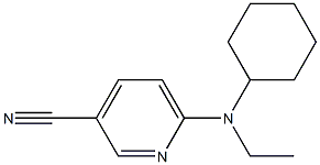 6-[cyclohexyl(ethyl)amino]pyridine-3-carbonitrile