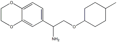 6-{1-amino-2-[(4-methylcyclohexyl)oxy]ethyl}-2,3-dihydro-1,4-benzodioxine