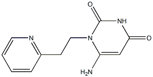 6-amino-1-[2-(pyridin-2-yl)ethyl]-1,2,3,4-tetrahydropyrimidine-2,4-dione